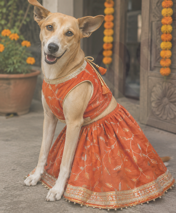 Royal Paws: Ethnic & Festive Pet Couture