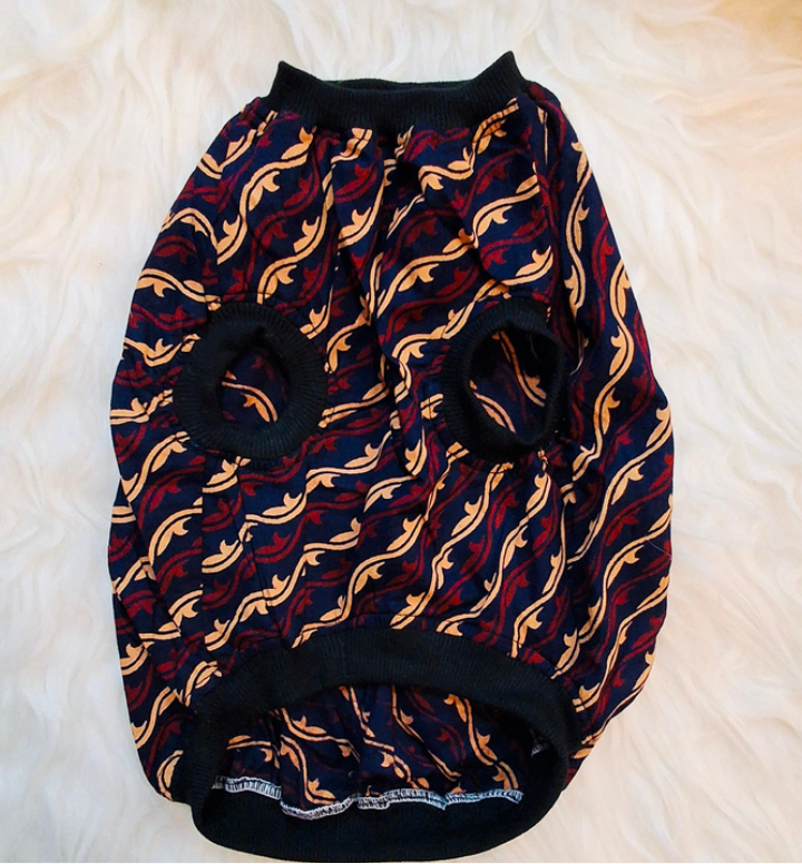 Vintage Geometric Pattern Pet Sweater Tee