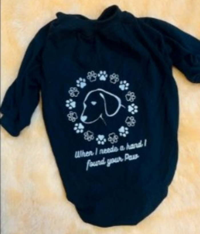 "Found Your Paw" Graphic Pet T-Shirt