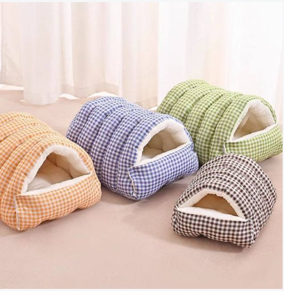 Plaid Quilted Burrow Sleeping Bag