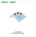 Non-Spill Ergonomic Winged Feeding Dish