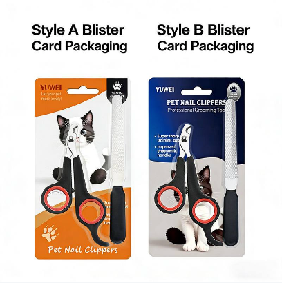 Professional Stainless Steel Pet Nail Trimmer & Finishing File Set