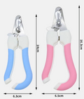 Professional Spring-Loaded Stainless Steel Pet Nail Trimmer