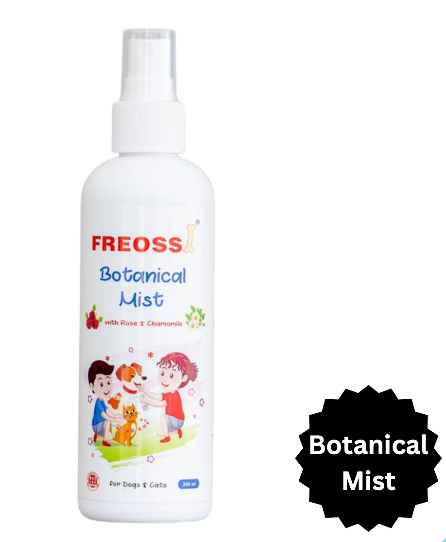 Plant-Based Coat Revitalizing Spray with Rose & Chamomile