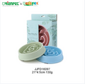 Tilted Anti-Gulping Dog & Cat Puzzle Bowl